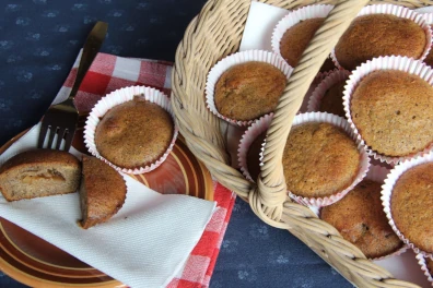 Pohankové recepty - recept na muffiny z pohankové celozrnné mouky Šmajstrla